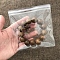 Transparent Plastic Jewelry Storage Zip Lock Bags, Reusable Top Seal Bags, Clear, 12x12cm, 100Pcs/set