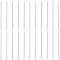 SUNNYCLUE 1 Box 100Pcs Long Connector Charm Bar Charms Bulk Stainless Steel Silver Metal Bars Sticks Link Connectors Charms for Jewelry Making Charms Women DIY Necklaces Earrings Bracelets Crafts