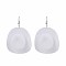 Non-Tarnish Stainless Steel Mirror Ball Earrings for Women