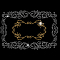 SUPERDANT European Retro Lace Frame Iron on Rhinestones Heat Transfer Design Patterns Costume T-Shirt Crystal Heat Transfer Hot fix Rhinestone Bling DIY Decals for T-Shirts Vest Jacket Decorations