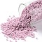TOHO Round Seed Beads, Japanese Seed Beads, (765) Opaque Pastel Frost Plumeria, 15/0, 1.5mm, Hole: 0.7mm, about 3000pcs/10g