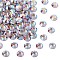 Preciosa® MAXIMA Crystal No Hotfix Flatback Stones, Czech Crystal, Dura Foiling, Round(438 11 615 Chaton Rose), 20020 200 Light Amethyst AB, SS10(2.7~2.9mm)