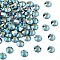 Preciosa® Crystal Hotfix Flatback Stones, Czech Crystal, Round(438 11 612 Chaton Rose VIVA 12 ®), 20030 200 Smoked Amethyst AB, SS6(1.9~2.1mm)