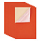 Jewelry Flocking Cloth, Polyester, Self-adhesive Fabric, Rectangle, Orange Red, 29.5x20x0.07cm, 20pcs/set