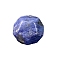 Natural Sodalite Polygon Figurines Statues for Home Desk Decorations, 17x17mm
