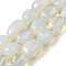 Opalite Beads Strands, Nuggets, 11.5~24x9~14x6.5~11mm, Hole: 1.1mm, about 26~28pcs/strand, 15.35''~16.06''(39~40.4cm)