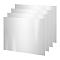 Rectangle 304 Stainless Steel Sheet, with Film, for Mechanical Cutting, Precision Machining, Mould Making, Stainless Steel Color, 14.9x19.9x0.05cm