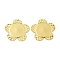 Rack Plating Brass Pendants, Long-Lasting Plated, Lead Free & Cadmium Free, Heart Charms, Real 18K Gold Plated, 18x18x0.5mm, Hole: 1.4mm