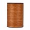 Flat Waxed Thread String, Micro Macrame Cord, for Leather Sewing Stitching, Saddle Brown, 0.8mm, about 109.36 yards(100m)/roll