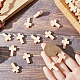 100шт деревянные подвески WOOD-SC0001-50A-3