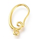 Латунные крючки для сережек KK-XCP0001-23-3