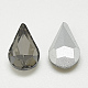 Заостренные заднее стекло горный хрусталь кабошоны RGLA-T082-6x10mm-03-2
