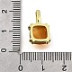 Граненые подвески из натуральной красной яшмы KK-U072-35G-01-3