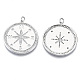 Латунные микро проложить кубического циркония подвески ZIRC-S061-169P-NF-2