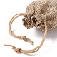 Мешки мешка шнурка упаковки мешка мешка имитационные полиэфирные ABAG-R005-9x7-01-3