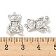 Латунные микро проложить кубического циркония подвески KK-Q809-18P-3
