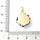 Подвески из латуни с уф-покрытием KK-R213-15G-05-3