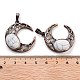 Природные и синтетические Gemstone подвески G-L602-01R-4