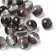 Двухцветные бусины из смолы RESI-Q025-02B-E-1