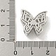 Латунные микропаве из прозрачного кубического циркония KK-Z057-08P-3