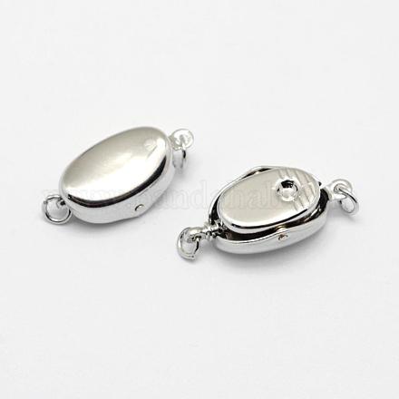 Застежки латунные коробки KK-G323-01P-NR-1