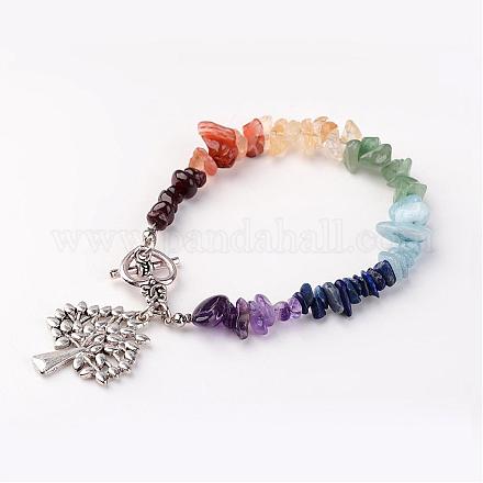 Чакра ювелирные изделия BJEW-JB02340-02-1