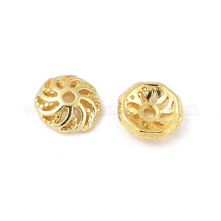 Шапочки и конусы для бусин KK-V015-20G-01-1