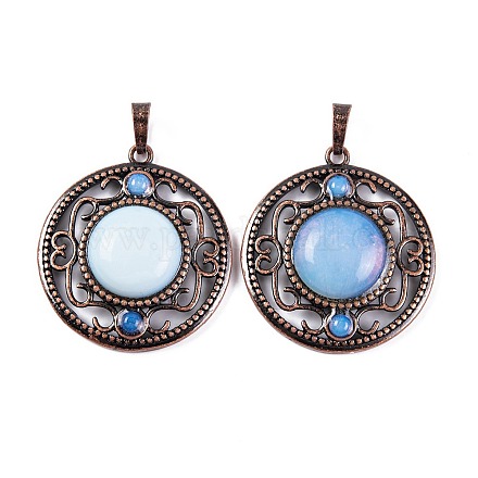 Синтетические Opalite подвески G-Q158-03-16-1