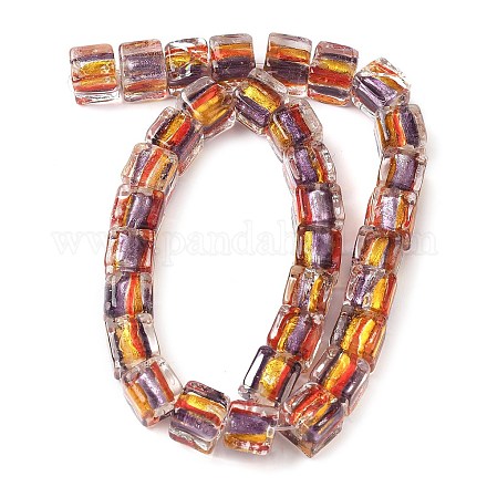 Шарики серебряной фольги стекла FOIL-D074-01D-1