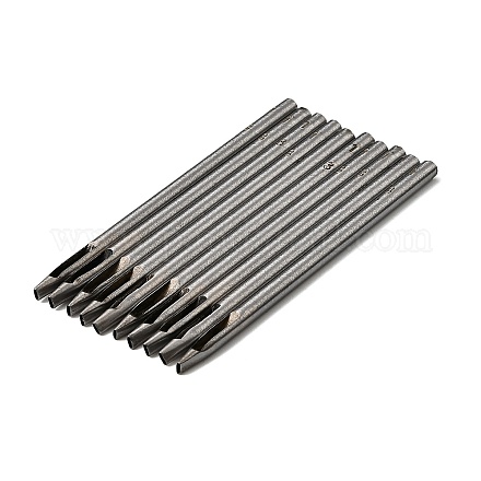 45# стальной овальный дырокол для кожи TOOL-U002-01B-P-1