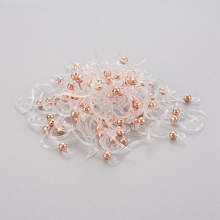Крючки для серег из экологически чистого пластика STAS-K203-03RG-1