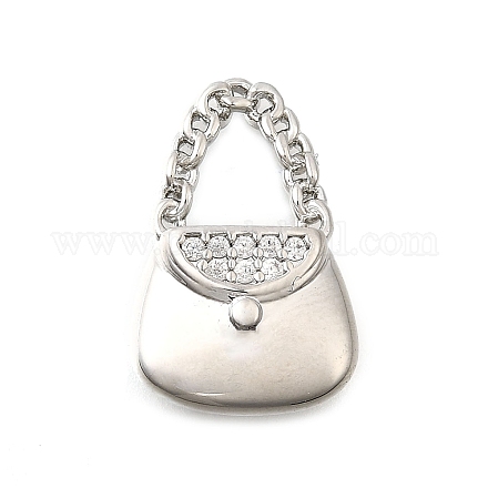 Латунные микро проложить кубического циркония подвески KK-C096-12P-1