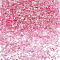 OLYCRAFT 90g Violet Bingsu Beads 5.5mm Long Straw Tube Beads Iridescent Crispy Bingsu Beads Lightweight Bingsu Beads Glitter Bingsu Beads for Crunchy Slime Vase Filling DIY Craft Supplies