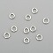 304 Stainless Steel Jump Rings, Open Jump Rings, Silver, 3.5x0.6mm, Inner Diameter: 2.3mm