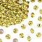 Preciosa® MAXIMA Crystal Round Stones, Czech Crystal, Dura Foiling, Round(431 11 615 Chaton), 80250 Acid Yellow, SS12/PP24(3~3.2mm)