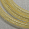 Plastic Net Thread Cord, Pale Goldenrod, 4mm, 50Yards/Bundle(150 Feet/Bundle)