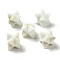 Natural Flower Amazonite Beads, No Hole/Undrilled, Merkaba Star, 14.5~15x14.5~15x14.5~15mm