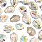 Preciosa® MAXIMA Crystal Fancy Stones, Czech Crystal, 435 16 301 Baroque Pear, Dura Foiling, 00030 200 Crystal AB, 18x13mm