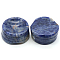 Natural Sodalite Display Base Stand Holder for Crystal, Crystal Sphere Stand, 2.7x1.2~1.4cm