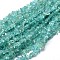 Natural Apatite Chip Beads Strands, 5~14x4~10mm, Hole: 1mm, about 15.5 inch~16.1 inch