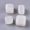 Natural White Jade Beads, Cube, No Hole/Undrilled, 13~27x13~27x13~27mm, about 100g/bag