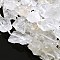 Nuggets Natural Quartz Crystal Beads Strands, Rock Crystal Beads, 17~38x16~30mm, Hole: 2mm, about 14~15pcs/strand, 15.7 inch