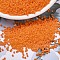 MIYUKI Delica Beads, Cylinder, Japanese Seed Beads, 11/0, (DB1583) Matte Opaque Mandarin, 1.3x1.6mm, Hole: 0.8mm, about 2000pcs/10g