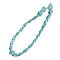 Synthetic Turquoise Beads Strands, Dyed, Turtle, Turquoise, 17x14mm, about 23pcs/strand, 15.75''(40cm)