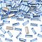 Preciosa® MAXIMA Crystal Fancy Stones, Czech Crystal, 435 26 212 Baguette, Dura Foiling, 30020 Light Sapphire, 7x3mm