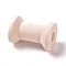 Wood Thread Bobbins, for Embroidery and Sewing Machines, BurlyWood, 20x30mm
