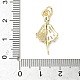 Латунные микро проложить кубического циркония подвески ZIRC-I356-08G-02-3