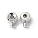Зажимные бусины из латуни KK-P223-35P-1