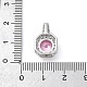 Латунные микро проложить кубического циркония подвески KK-Q047-01B-3