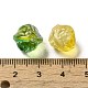 Прозрачные стеклянные бусины GLAA-D025-04A-3